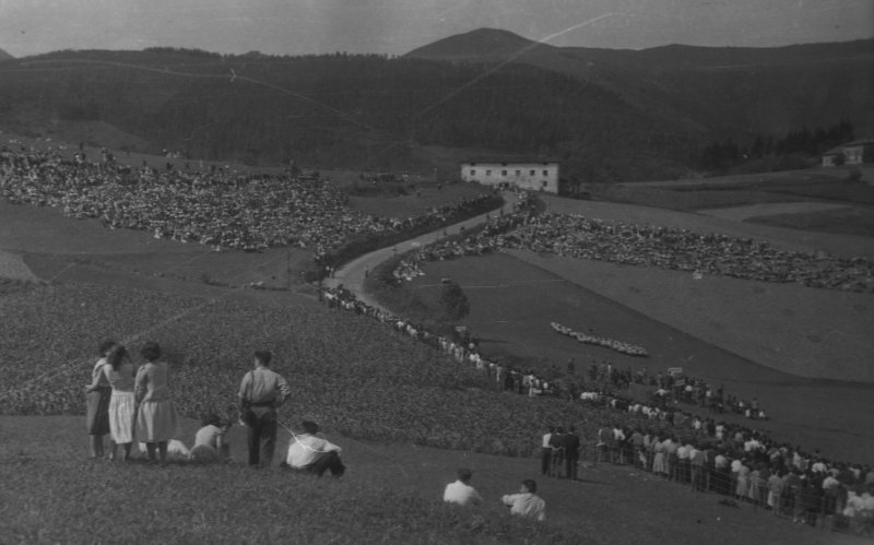 Oñatiko artzain txakur txapelketa 1957, Oñatiko Udal Artxiboak utzitako argazkia