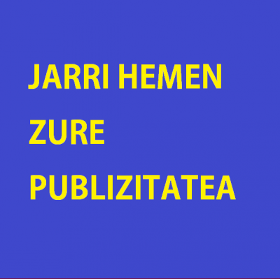 Jarri hemen zure publizitatea